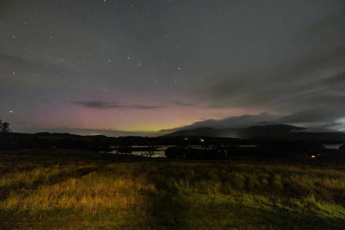 New Build Lodge With Stunning Views Of Loch Awe Hayfield  Exterior foto