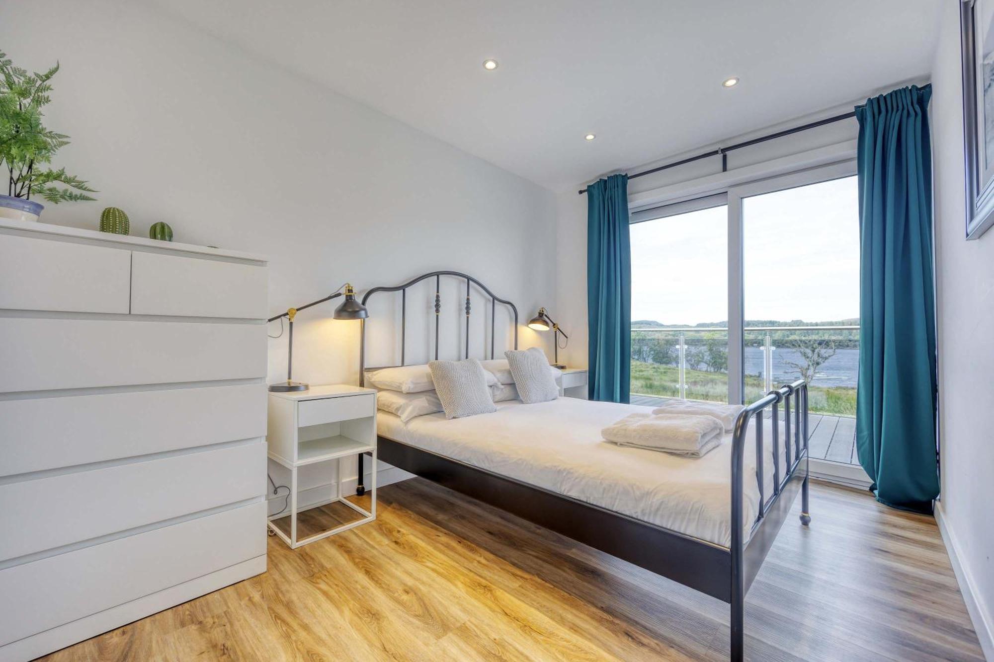 New Build Lodge With Stunning Views Of Loch Awe Hayfield  Exterior foto